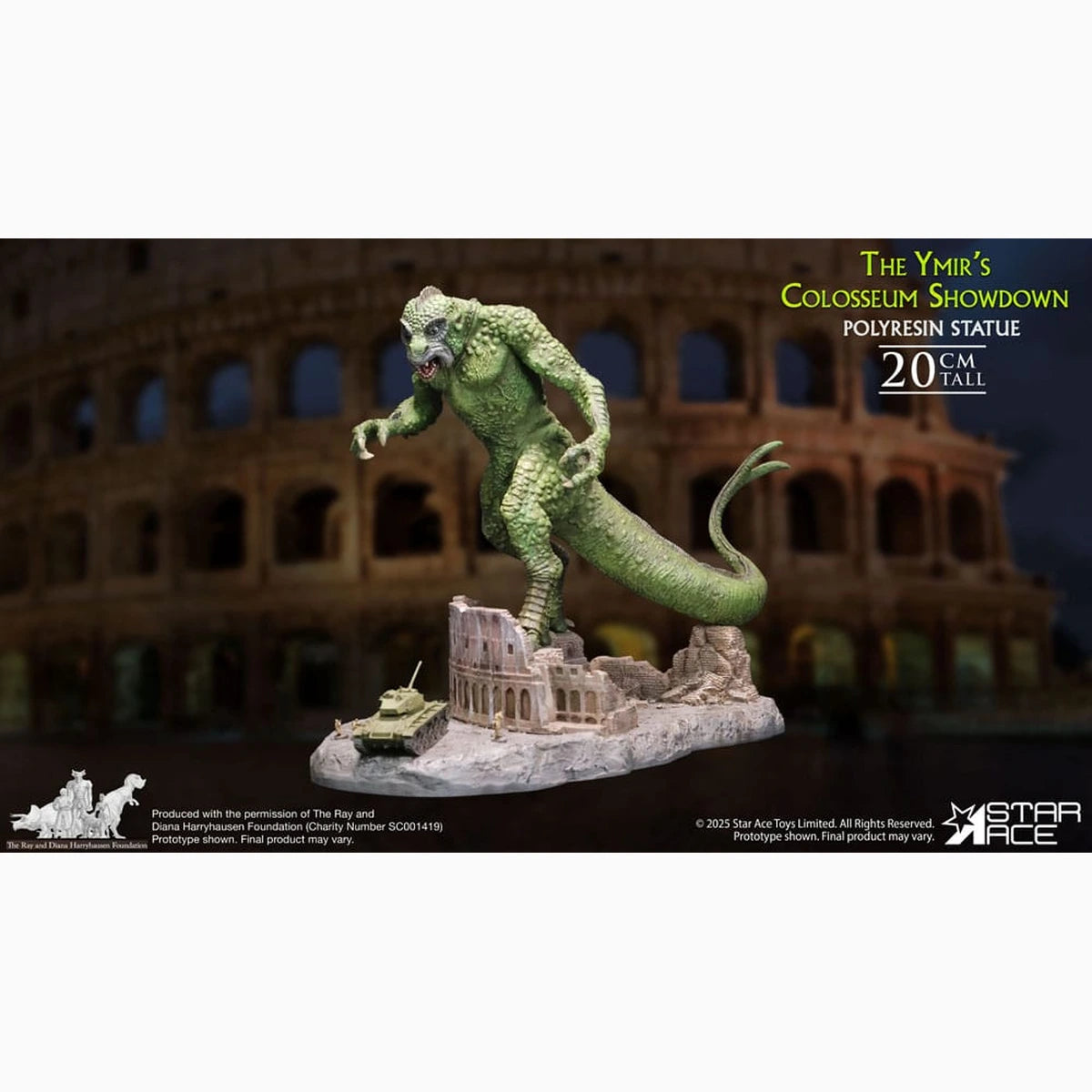 Ray Harryhausen statuette 1/8 The Ymir's Colosseum Showdown 20 cm - Image 6