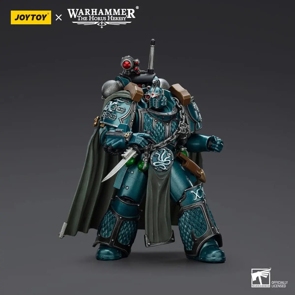 Warhammer The Horus Heresy figurine Alpha Legion Exodus The One who is Many With Sniper Rifle And Power Dagger 20 cm - Image 6