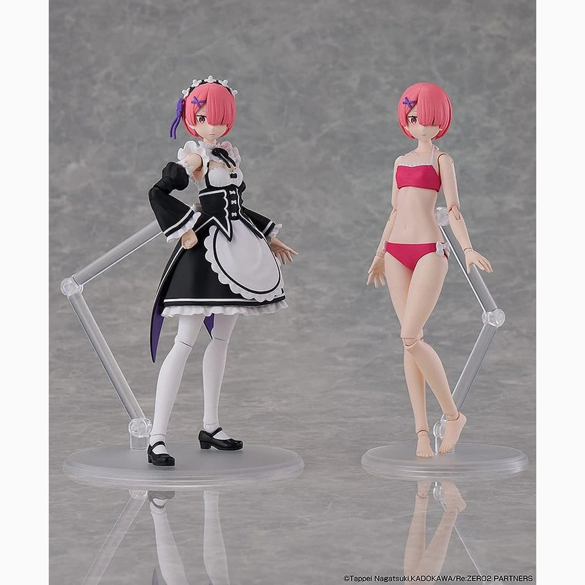 Re:ZERO -Starting Life in Another World- Kadokawa Plastic Model Series Plastic Model Kit Ram DX Ver. 16 cm - Image 3