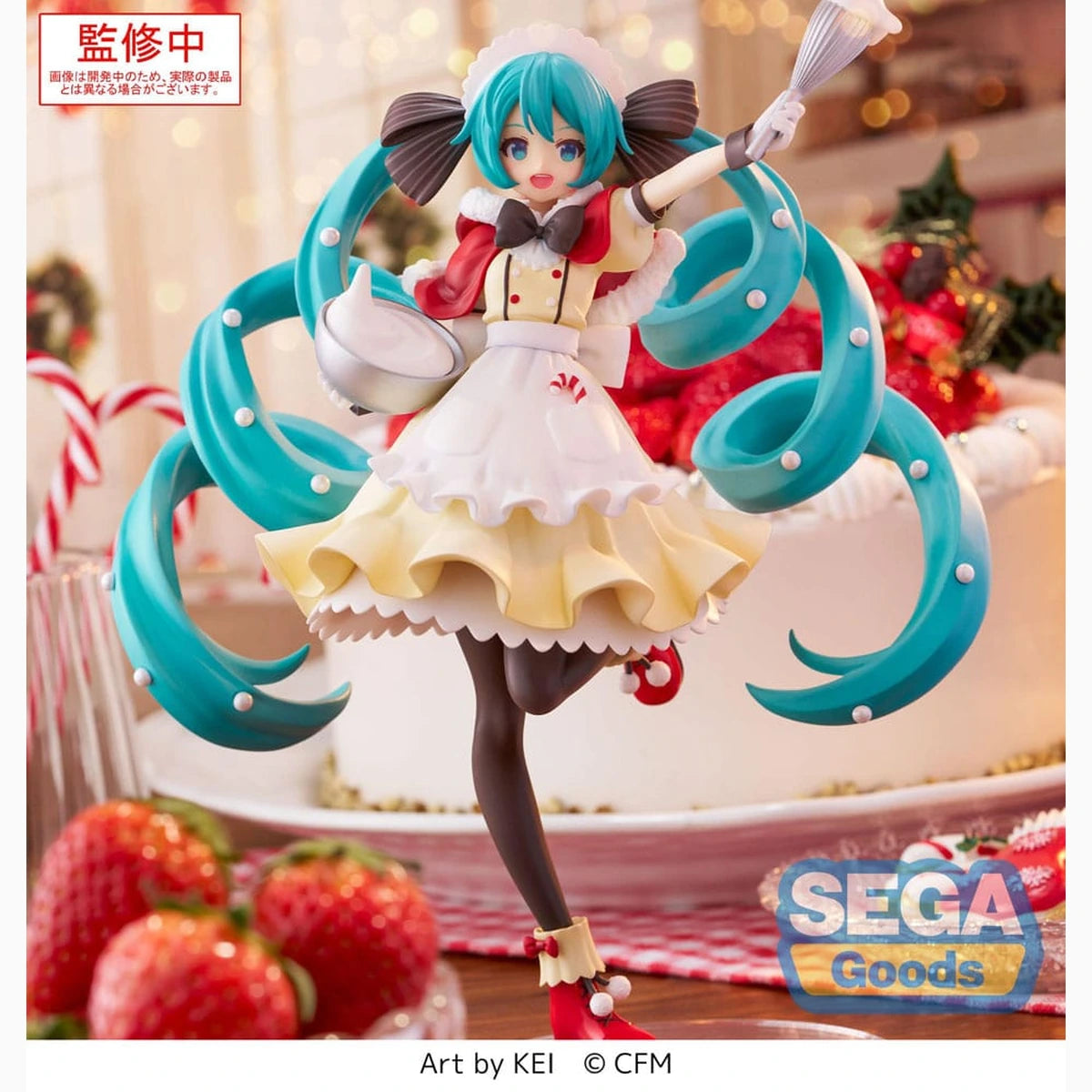 Character Vocal Series 01: Hatsune Miku statuette Luminasta PVC Hatsune Miku Christmas 2025 20 cm - Image 4