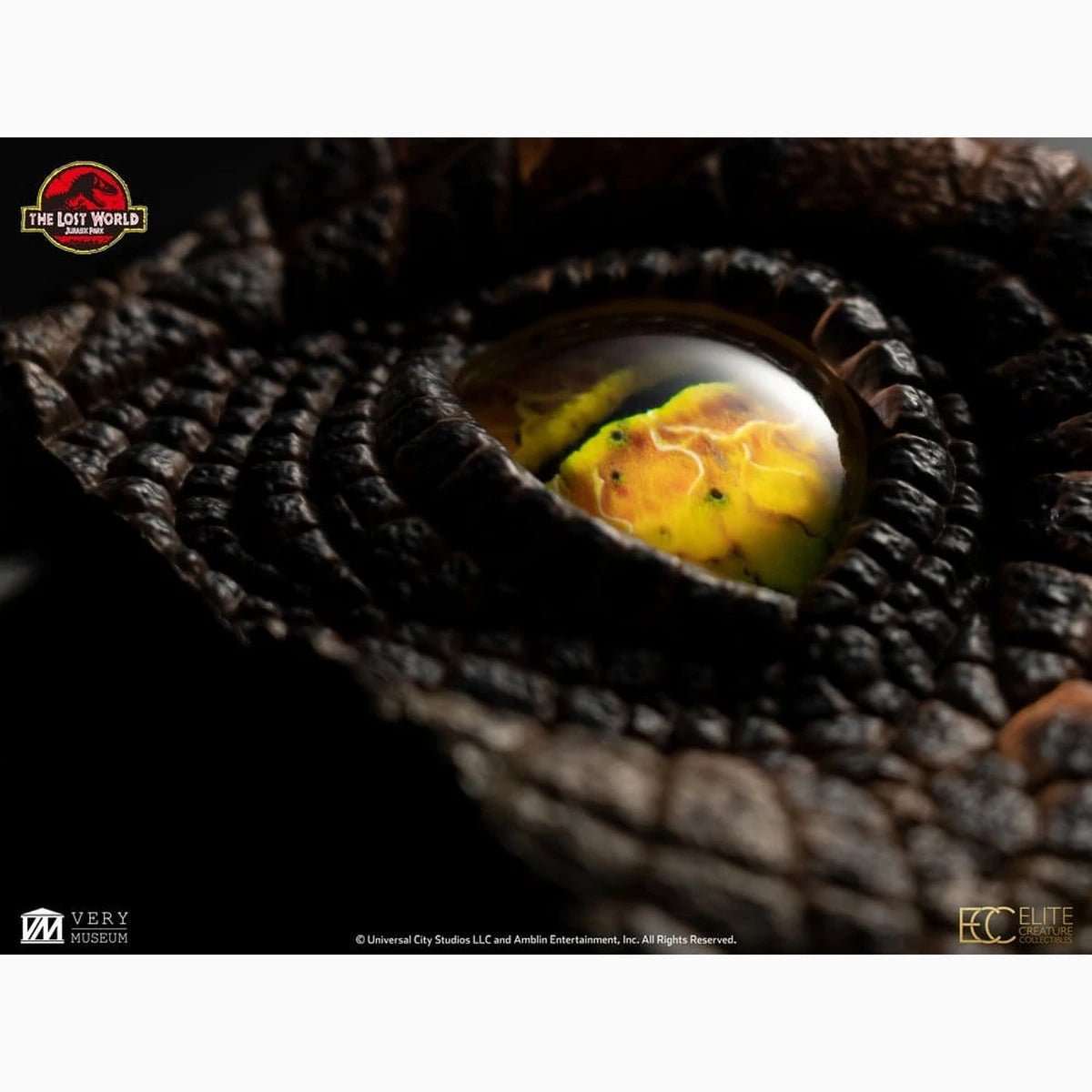 The Lost World: Jurassic Park réplique Male Velociraptor Eye Prop 23 cm - Image 5