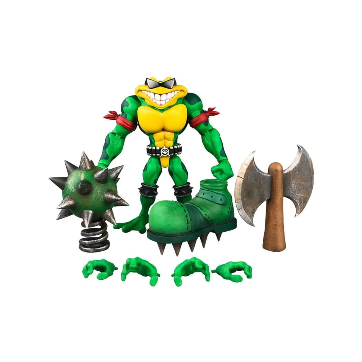 Battletoads Anthology Series figurine Wave 1: Rash 15 cm - Image 3