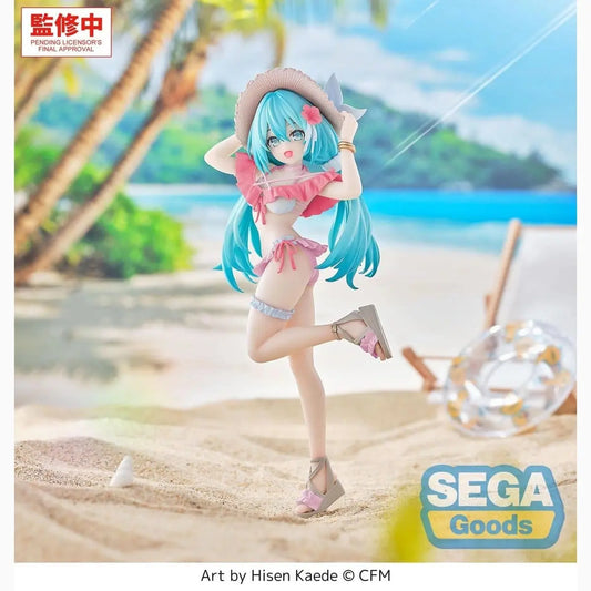 Character Vocal Series 01: Hatsune Miku Luminasta figurine PVC Conceptual Series Vol.1 Tropical Ver. 21 cm - Image 3