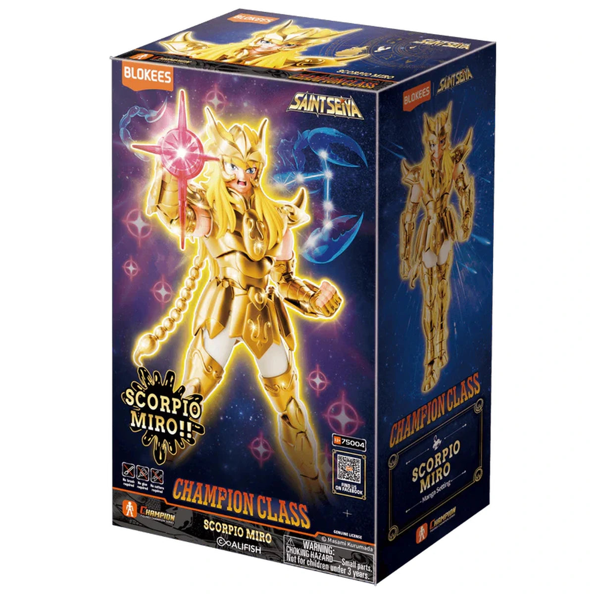Saint Seiya Blokees Champion Class Scorpio Milo - Image 1