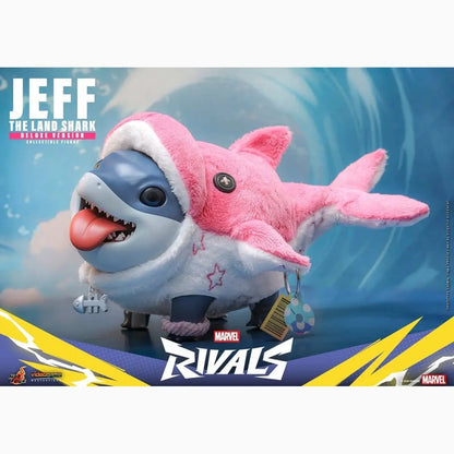 Marvel Rivals Videogame Masterpiece Series Figurine d'action Jeff the Land Shark (Deluxe Version) 11 cm - Image 4