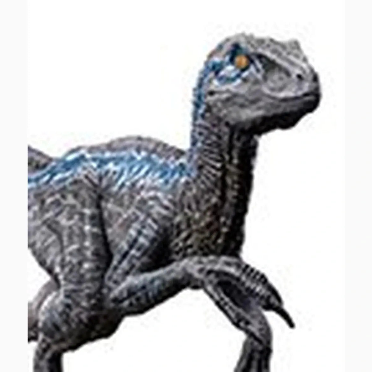 Jurassic World Icons statuette Velociraptor Blue 9 cm - Image 2