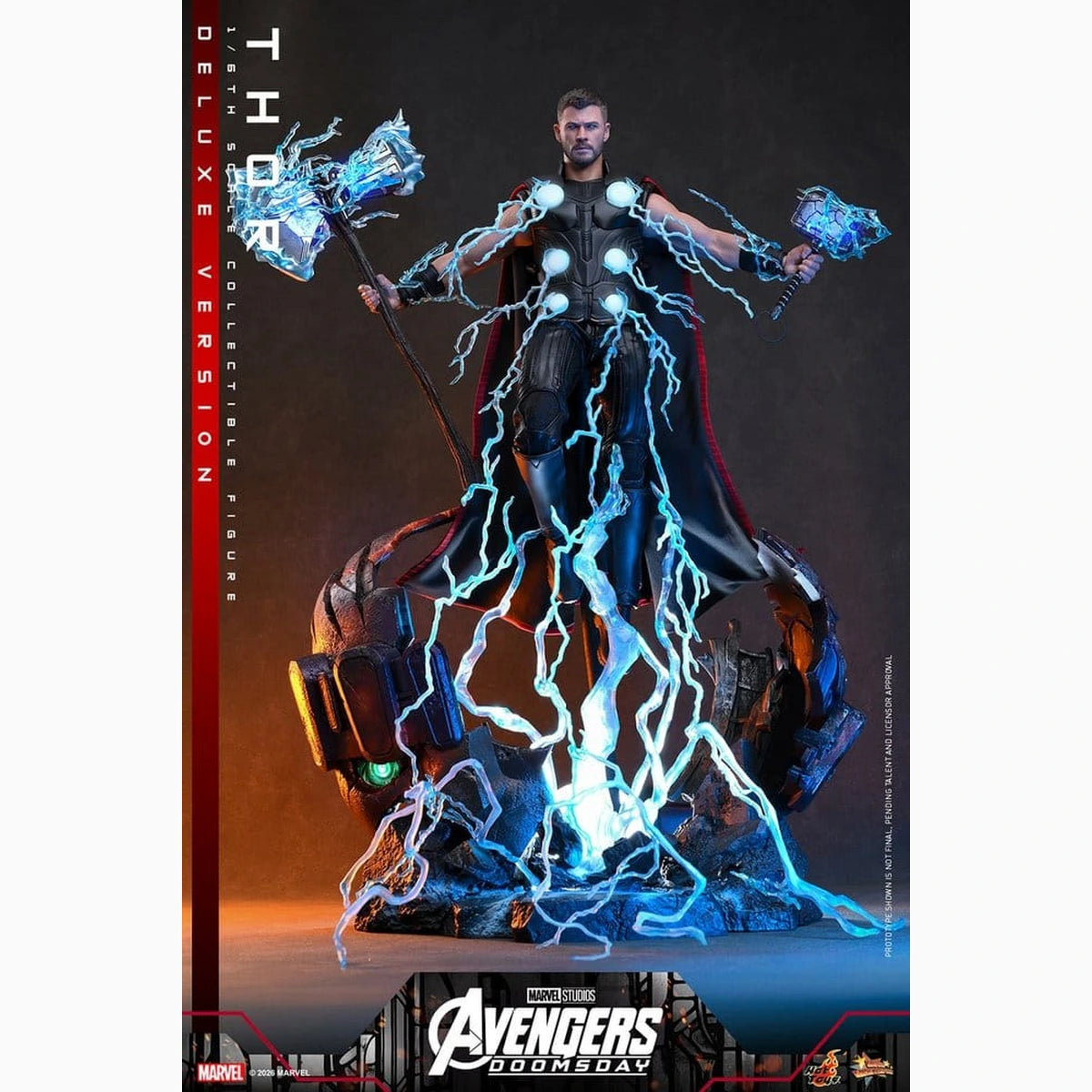 Avengers: Doomsday Movie Masterpiece figurine 1/6 Thor (Deluxe Version) 32 cm - Image 3
