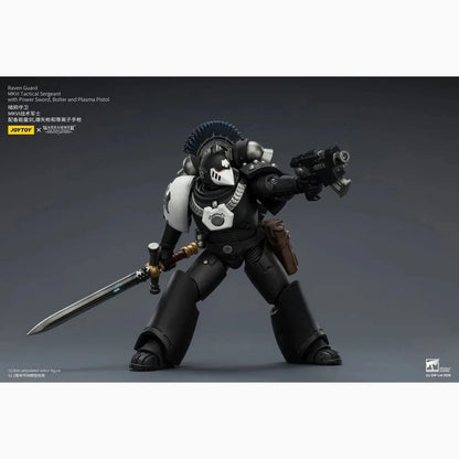 Warhammer 40,000 figurine Raven Guard MkVI Tactical Sergeant 12 cm - Image 6