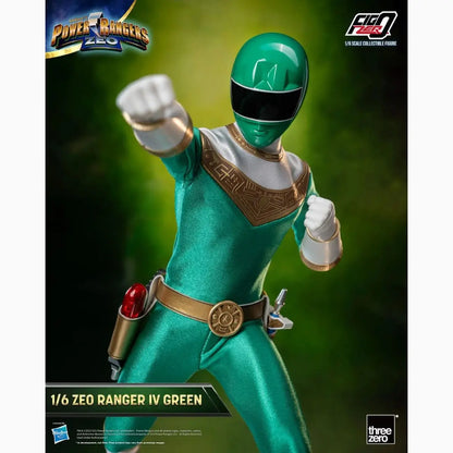 Power Rangers Zeo figurine FigZero 1/6 Ranger IV Green 30 cm - Image 6