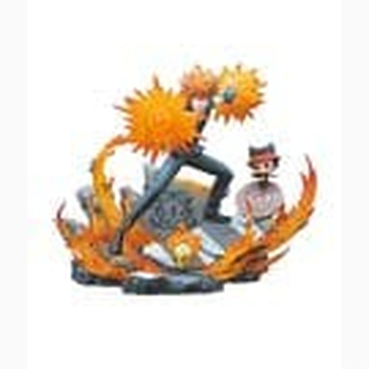 Reborn Resin statuette 1/6 Tsuna, Reborn & Natsu 37 cm - Image 2