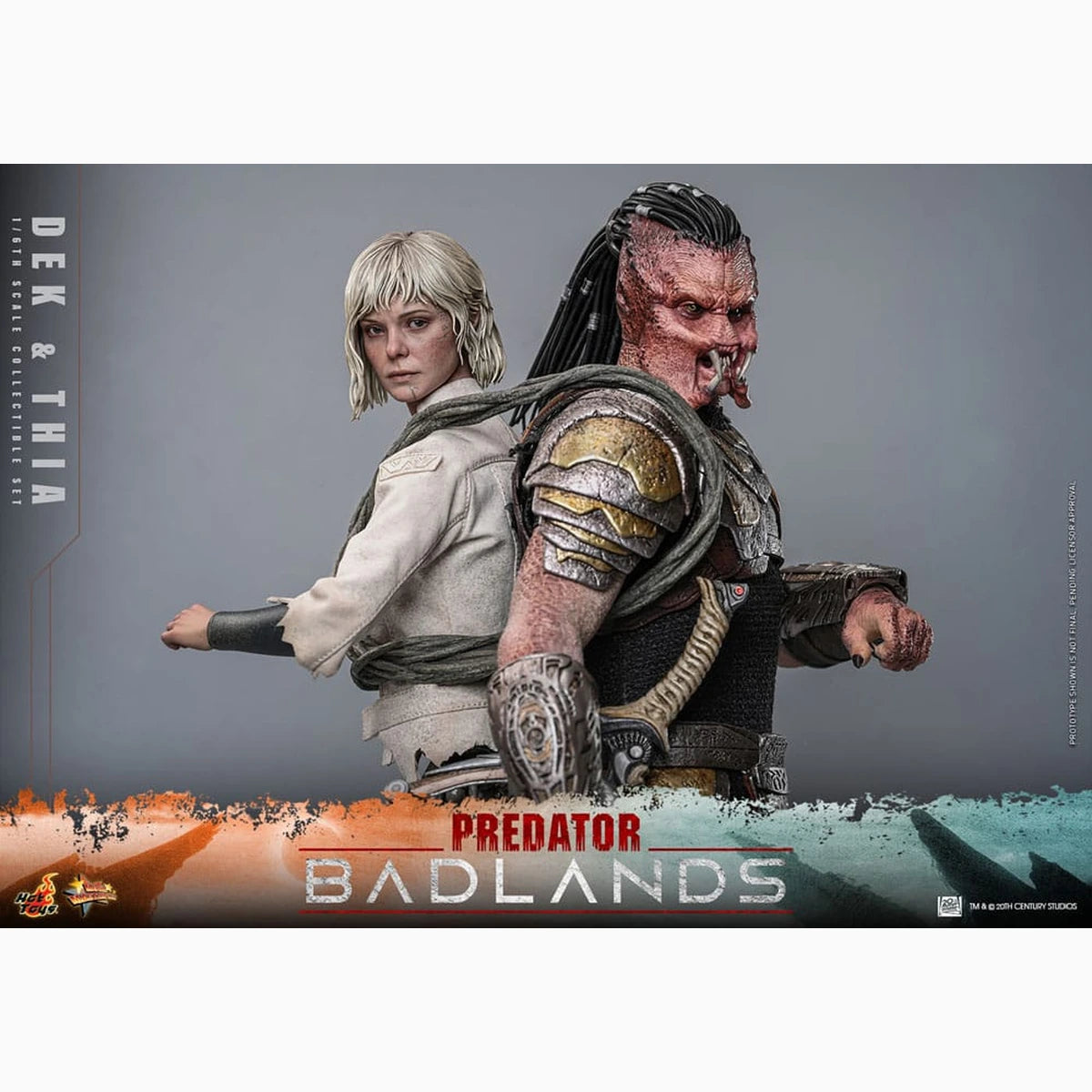 Predator: Badlands figurine Movie Masterpiece 1/6 Dek & Thia 30 cm - Image 6