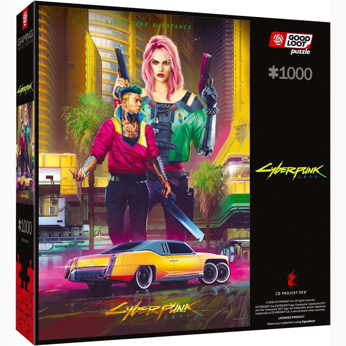 Cyberpunk 2077 Puzzle Kitsch Style (1000 pièces) - Image 3