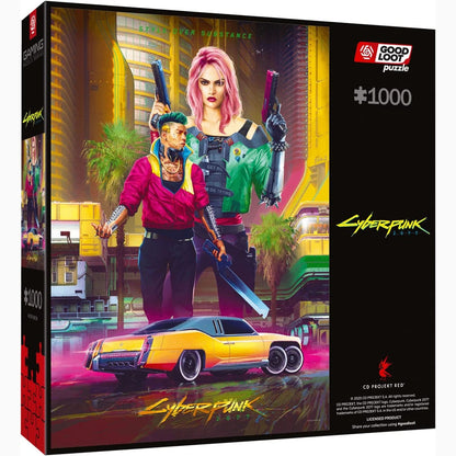 Cyberpunk 2077 Puzzle Kitsch Style (1000 pièces) - Image 3
