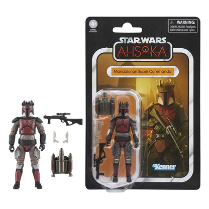 Star Wars: Ahsoka Vintage Collection figurine Mandalorian Super Commando 10 cm - Image 4