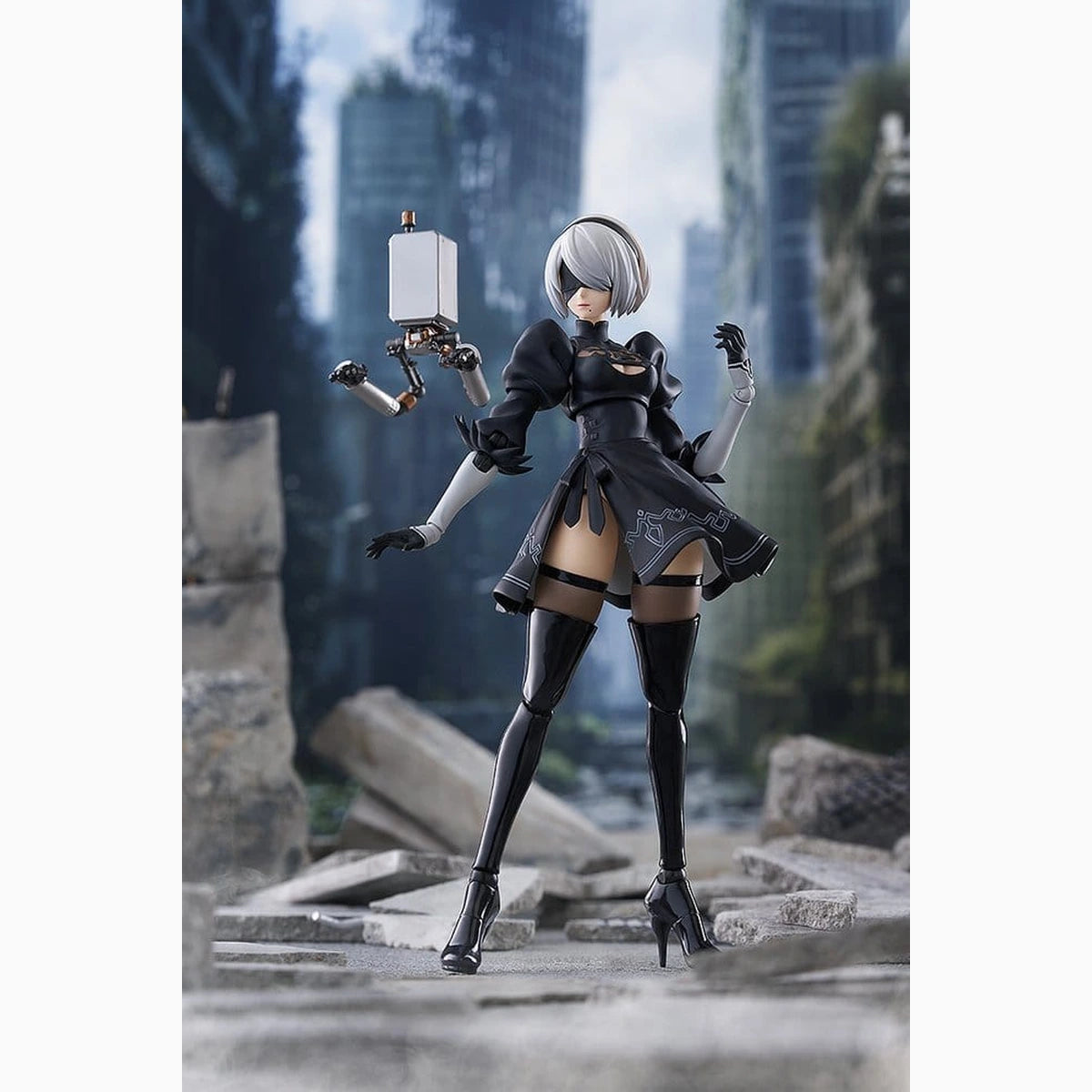 NieR:Automata Ver1.1a Figma figurine 2B (YoRHa No.2 Type B) 16 cm - Image 2