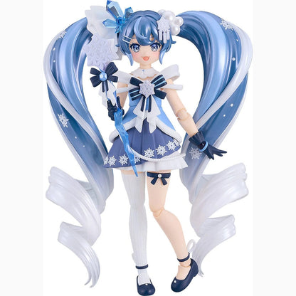 Character Vocal Series 01: Hatsune Miku figurine Figma Snow Miku: Crystal Snow Ver. 13 cm - Image 1
