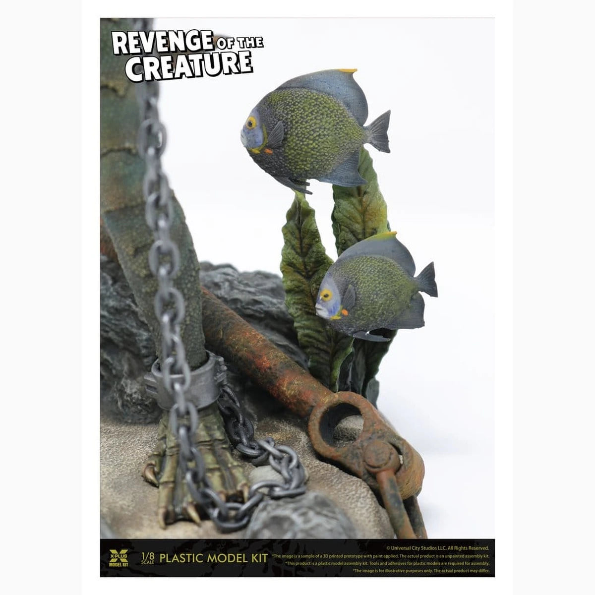 Revenge of the Creature figurine Plastic Model Kit 1/8 Revenge of the Creature 28 cm (Reproduction) - Image 7