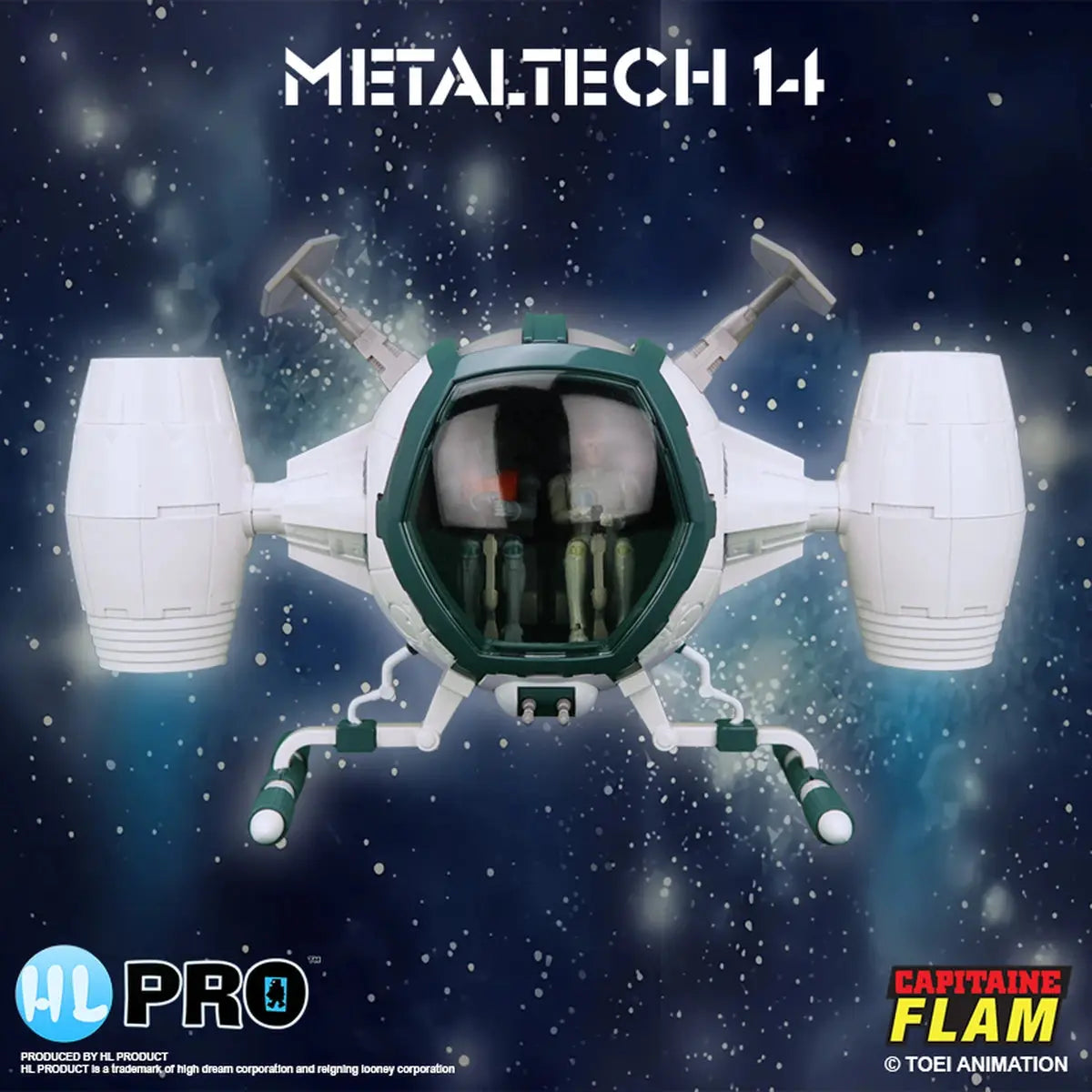 Captaine Flam Metaltech 14 Cosmoliner Cosmolem Box FR - Image 2