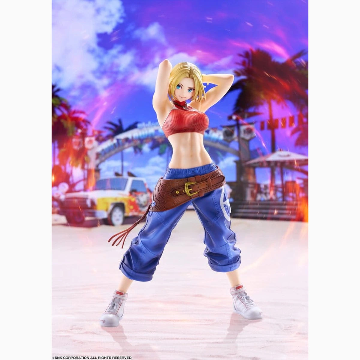 Fighting Girls Collection The King of Fighters XV figurine PVC 1/7 Blue Mary 26 cm - Image 2