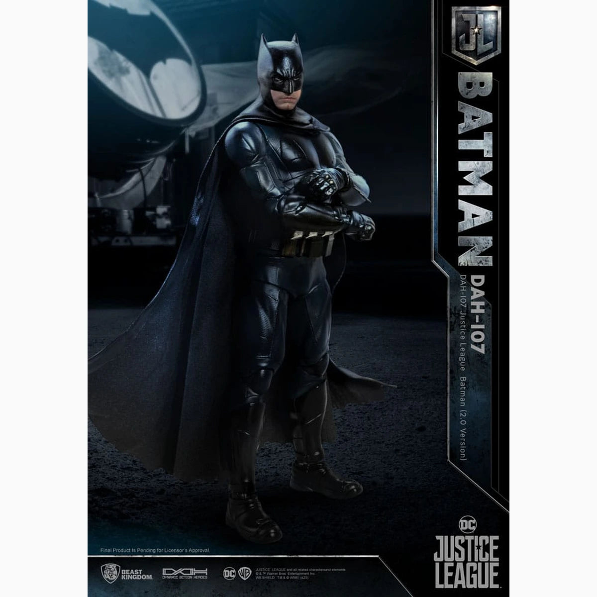 Justice League figurine Dynamic Action Heroes 1/9 Justice League Batman 20 cm - Image 5