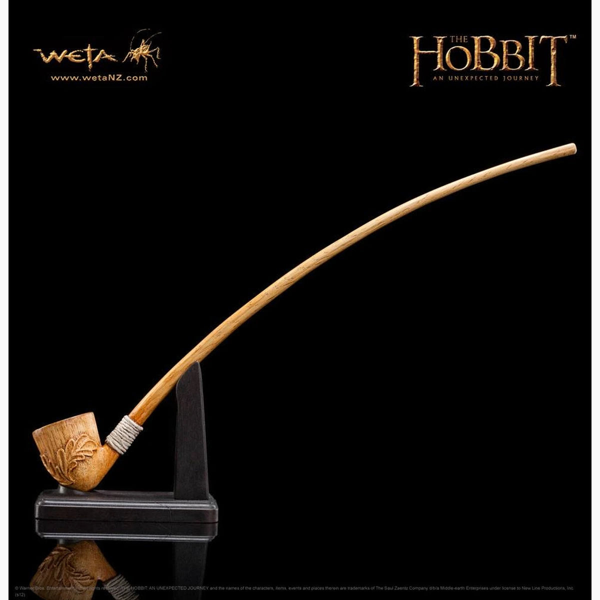 Le Hobbit Un voyage inattendu réplique 1/1 pipe de Bilbon Sacquet 35 cm - Image 3