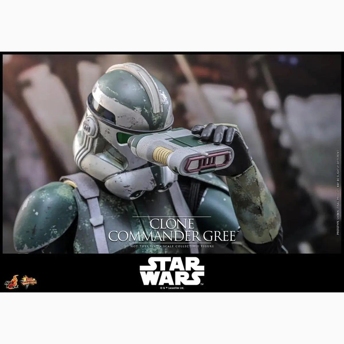 Star Wars Movie Masterpiece figurine 1/6 Clone Commander Gree 30 cm - Image 4