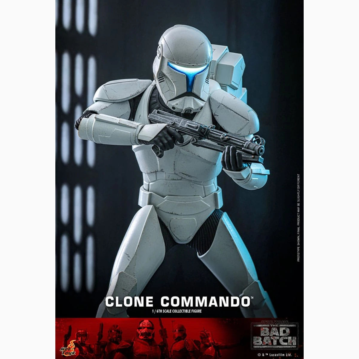 Star Wars: The Bad Batch figurine 1/6 Clone Commando 30 cm - Image 5