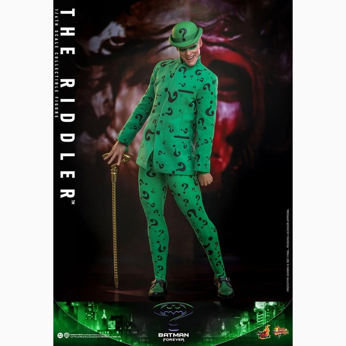 DC Comics Batman Forever Movie Masterpiece figurine 1/6 Riddler 31 cm - Image 3