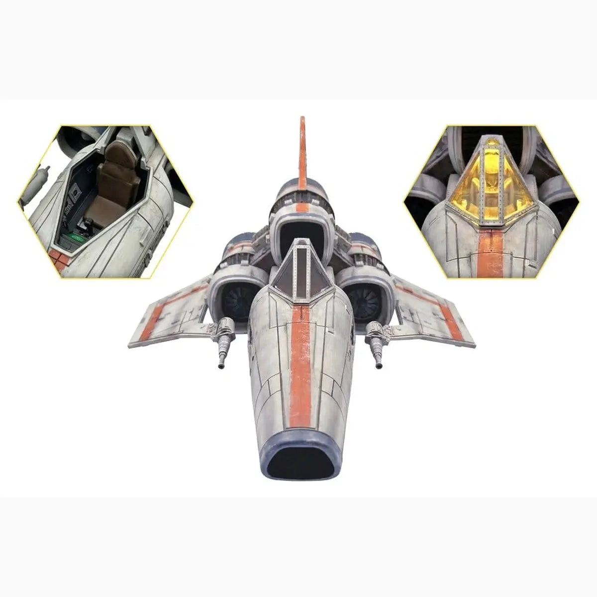 Battlestar Galactica figurine avec véhicule Colonial Viper Mk & Lieutenant Boomer - Image 4
