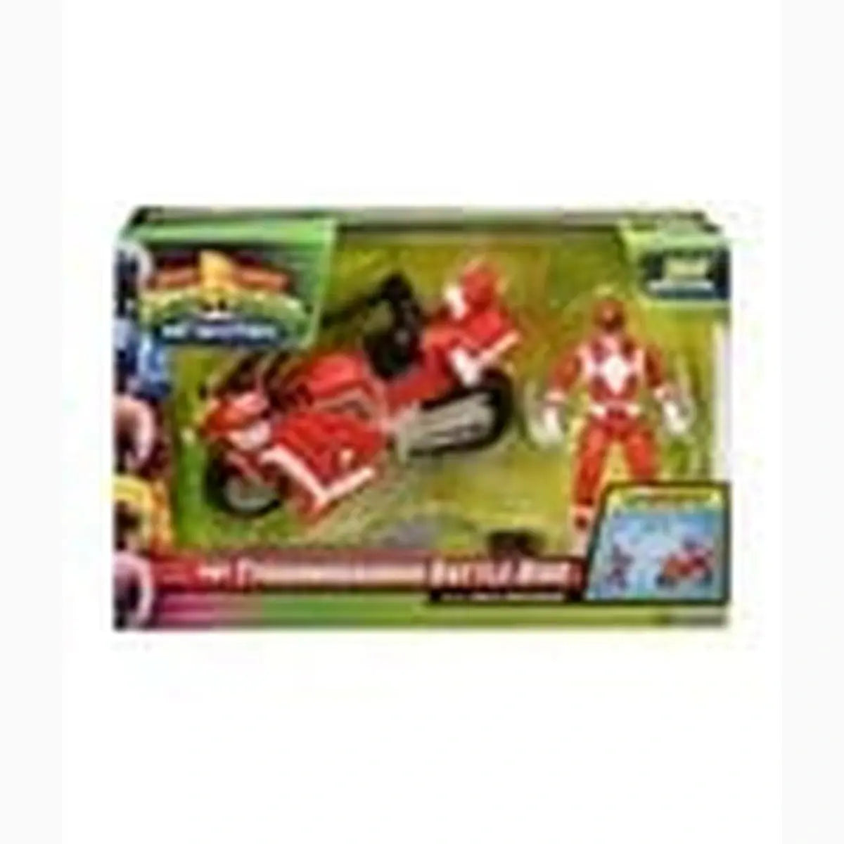 Power Rangers Battle Bike véhicule Tyrannosaurus Rex with Red Ranger 18 cm - Image 2