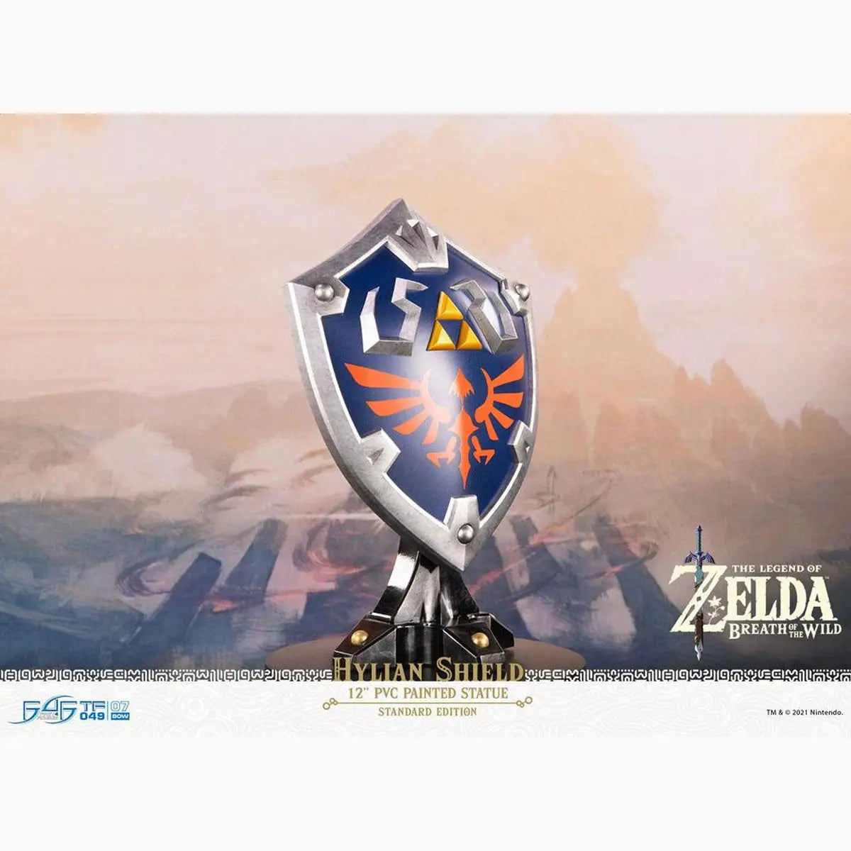 The Legend of Zelda Breath of the Wild statuette PVC Hylian Shield Standard Edition 29 cm - Image 4