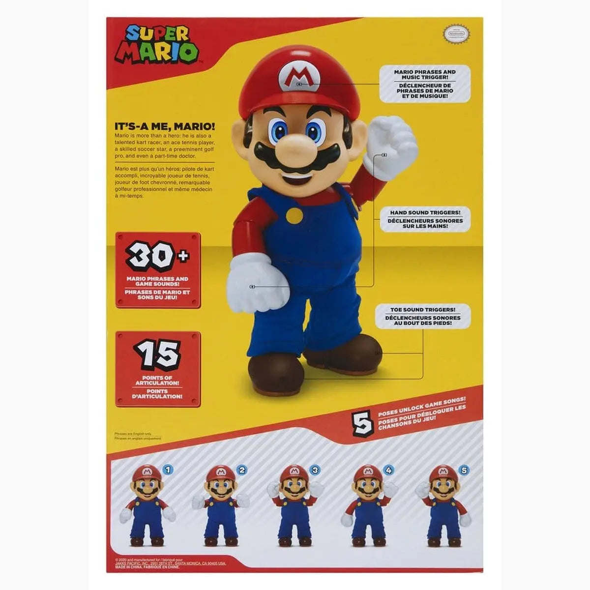 Super Mario figurine parlante It's-A Me! Mario 36 cm - Image 6