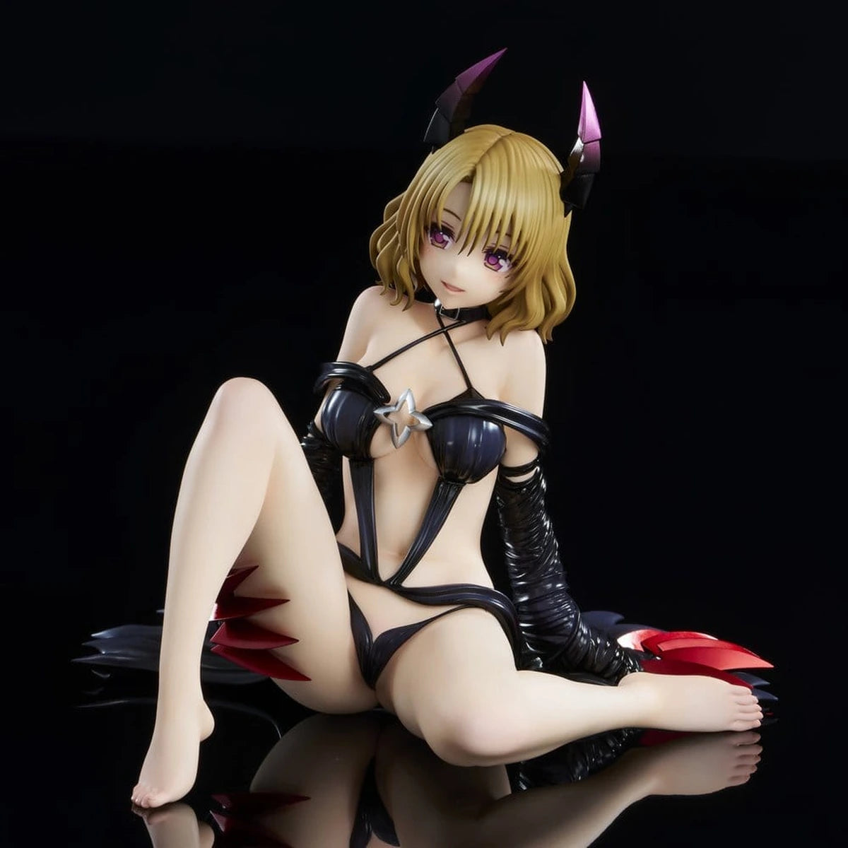 To Love Ru Darkness figurine PVC 1/6 Risa Momioka Darkness Ver. 15 cm - Image 4