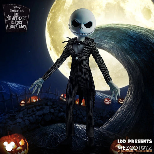 L'Étrange Noël de monsieur Jack LDD Presents poupée Jack Skellington 25 cm - Image 1
