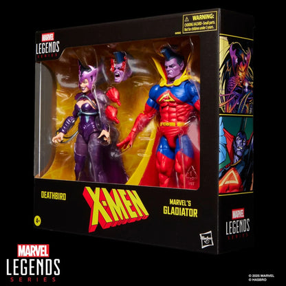 X-Men Marvel Legends pack 2 figurines Deathbird & Marvel's Gladiator 15 cm - Image 4