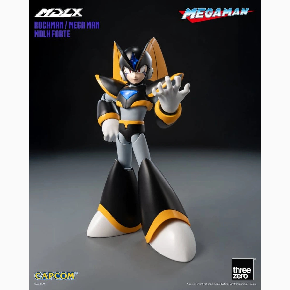 Mega Man figurine MDLX Rockman / Mega Man Forte 10 cm - Image 4