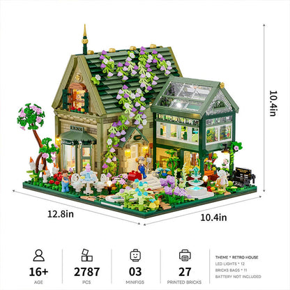 Lumibricks Retro House 10013 Garden Cottage - Image 3