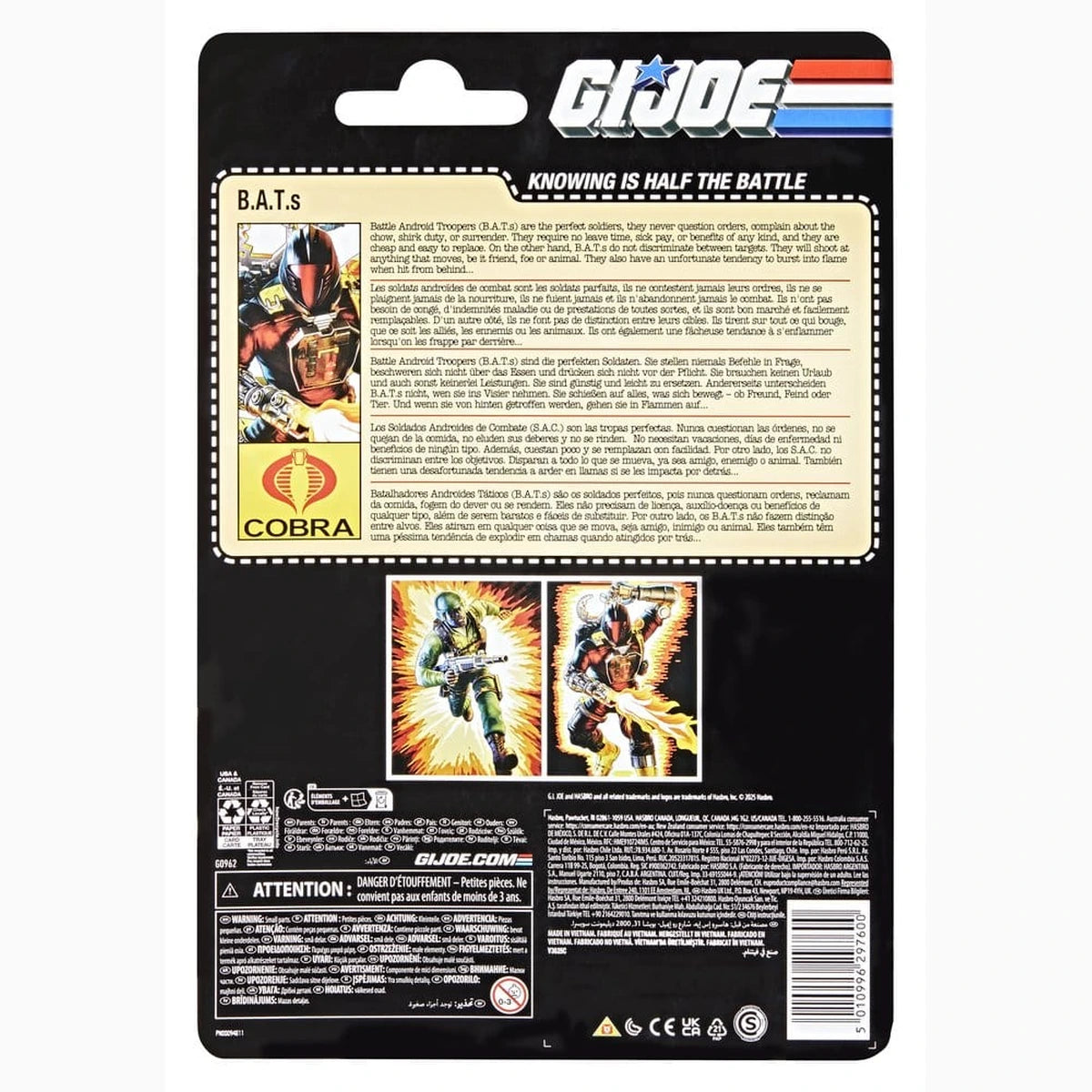 GI Joe Classified Series Retro Figurine B.A.T. 15 cm - Image 5