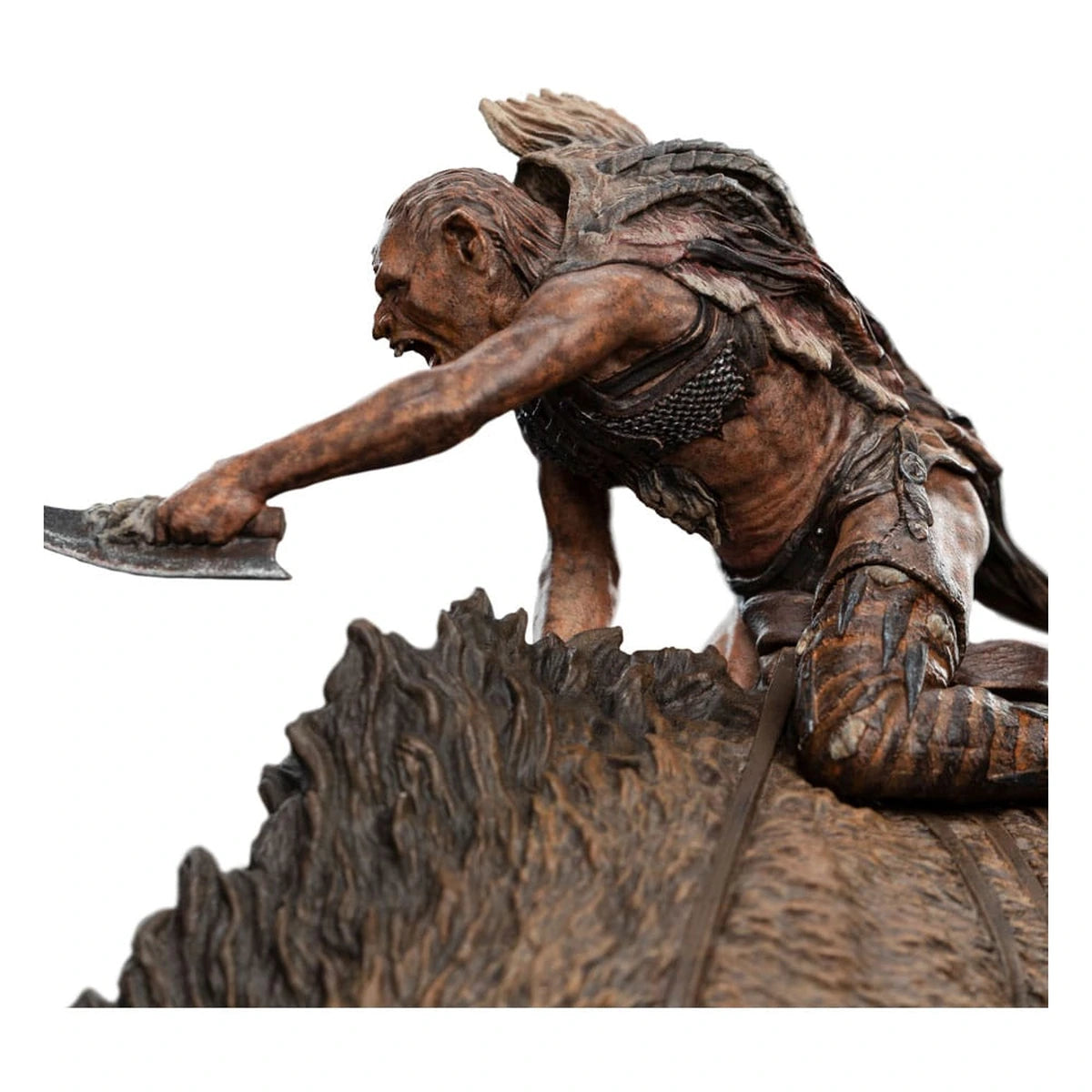 Le Seigneur des Anneaux statuette Sharkû on Warg 18 cm - Image 6