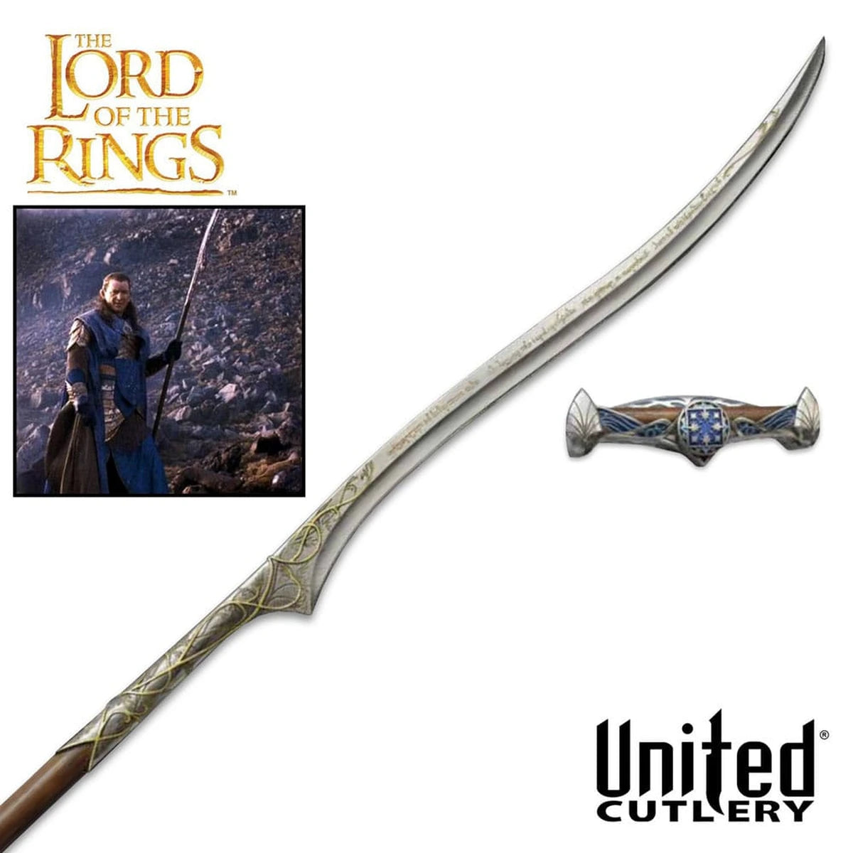 Le Seigneur des Anneaux réplique 1/1 Aeglos - Spear of Gil-galad 259 cm - Image 1
