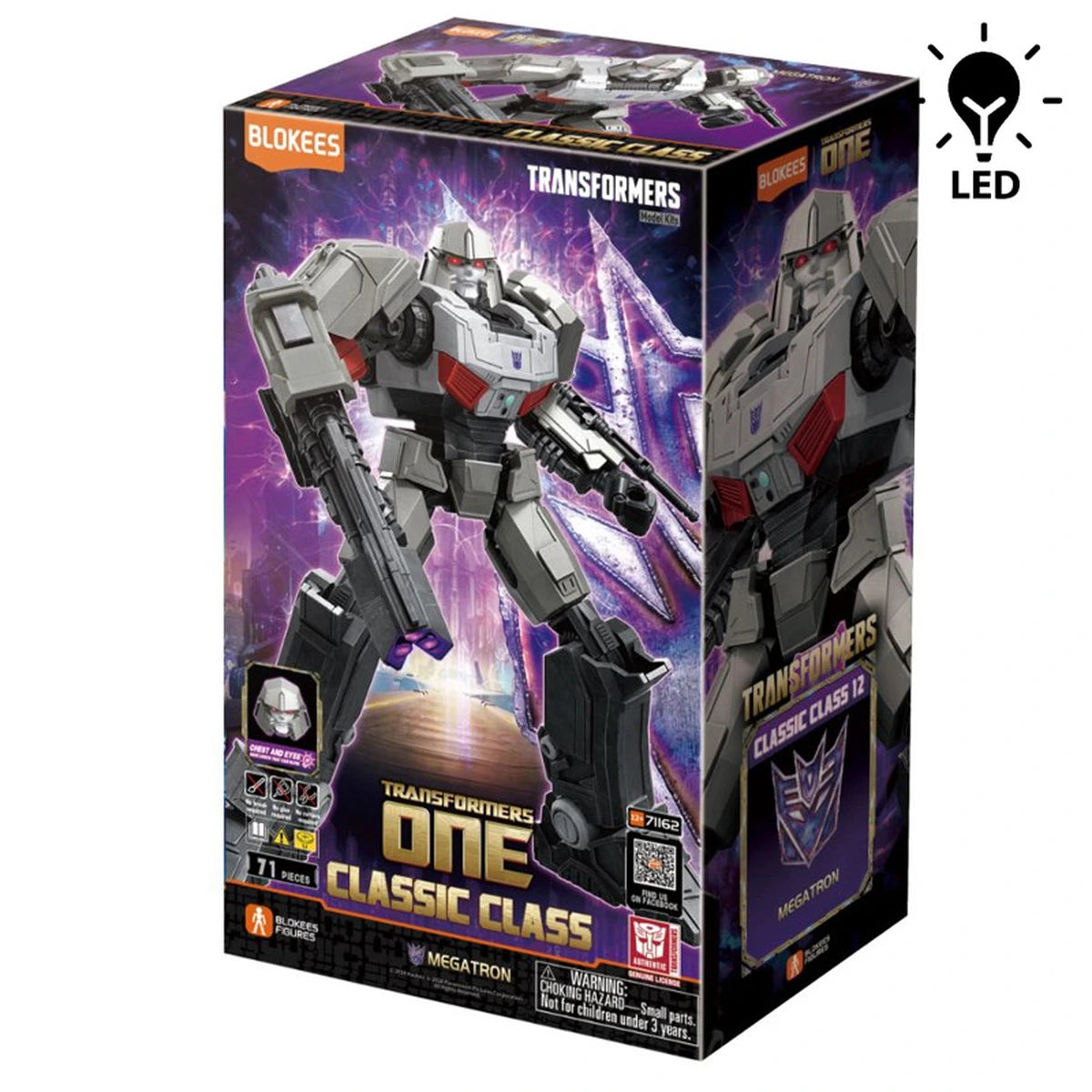 Transformers Blokees Classic Class 12 Megatron Transformer One - Image 1