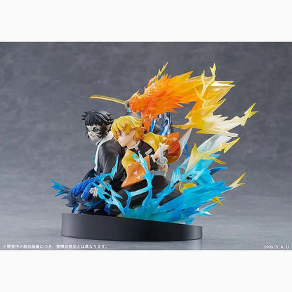 Demon Slayer: Kimetsu no Yaiba statuette PVC Zenitsu Agatsuma & Kaigaku 15 cm - Image 5