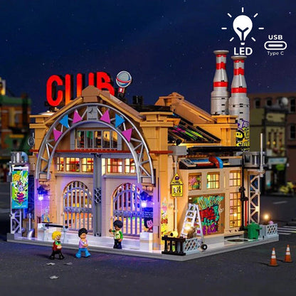 Lumibricks Street Fusion 19005 Factory House Of Music - Image 1
