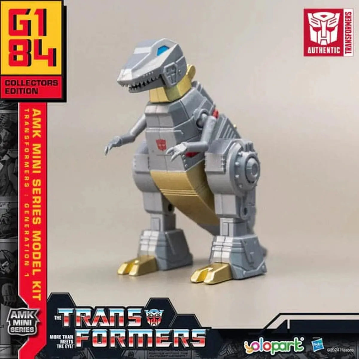 Transformers: Generation One figurine Plastic Model Kit AMK Mini Series Grimlock 10 cm - Image 1