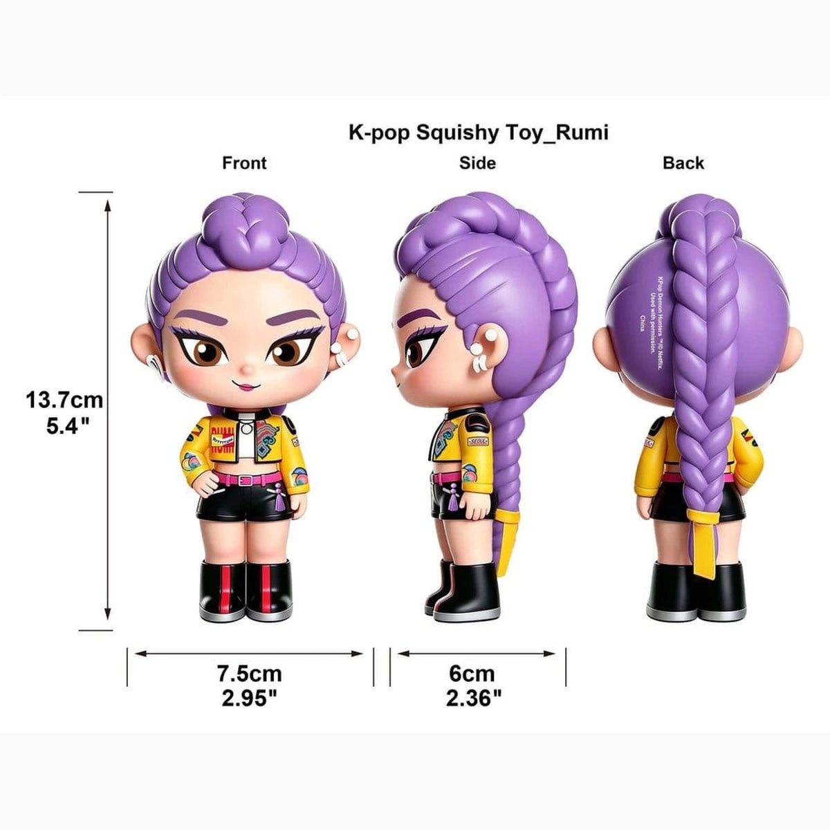 K-Pop Demon Hunters présentoir figurines Squishy (6) - Image 6
