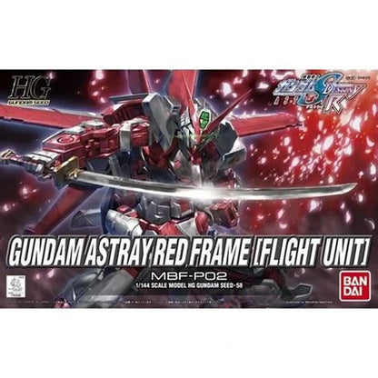 Gundam Gunpla HG 1/144 058 Gundam Astray Red Frame Flight Unit - Image 2