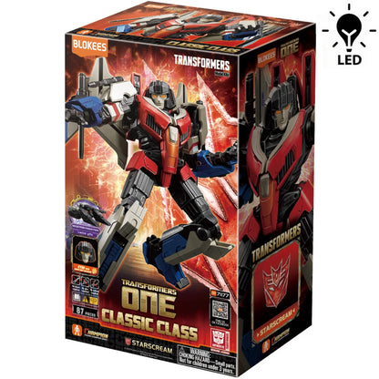 Transformers Blokees Classic Class 16 Starscream Transformer One - Image 1
