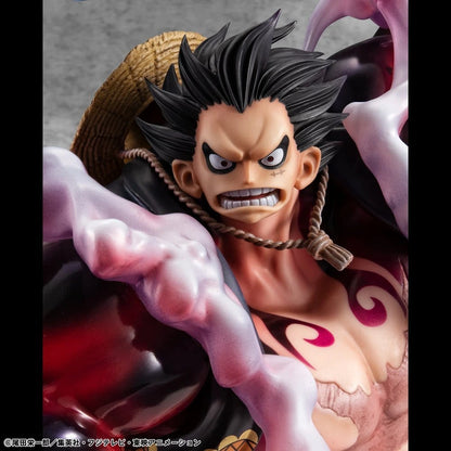 One Piece figurine PVC Portrait.Of.Pirates SA-Maximum Monkey D. Luffy Gear 4 Bounce-Man 10th Limited Ver. 30 cm - Image 6