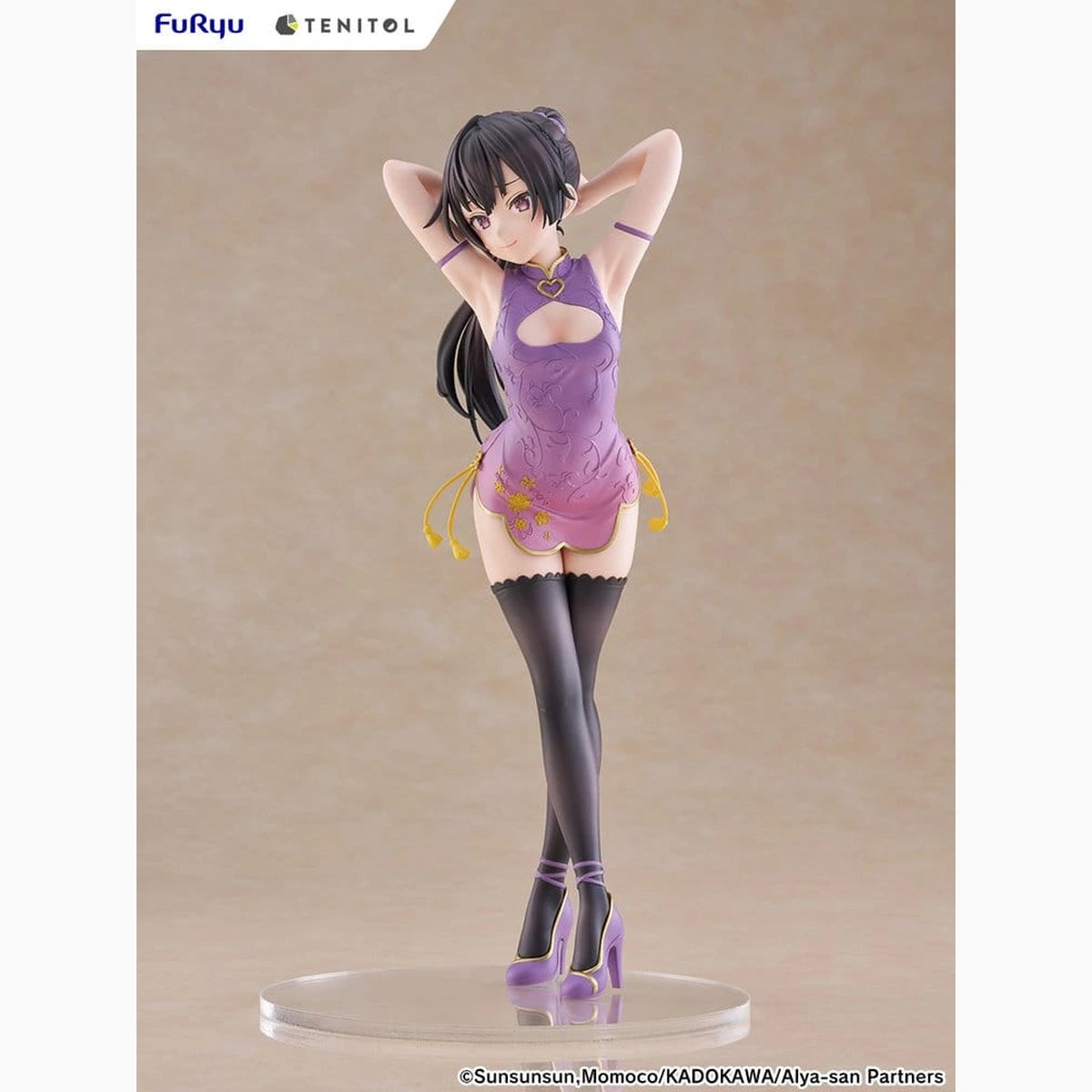 Alya Sometimes Hides Her Feelings in Russian figurine PVC Tenitol Tall Yuki Suou Cheongsam Ver. 28 cm - Image 4
