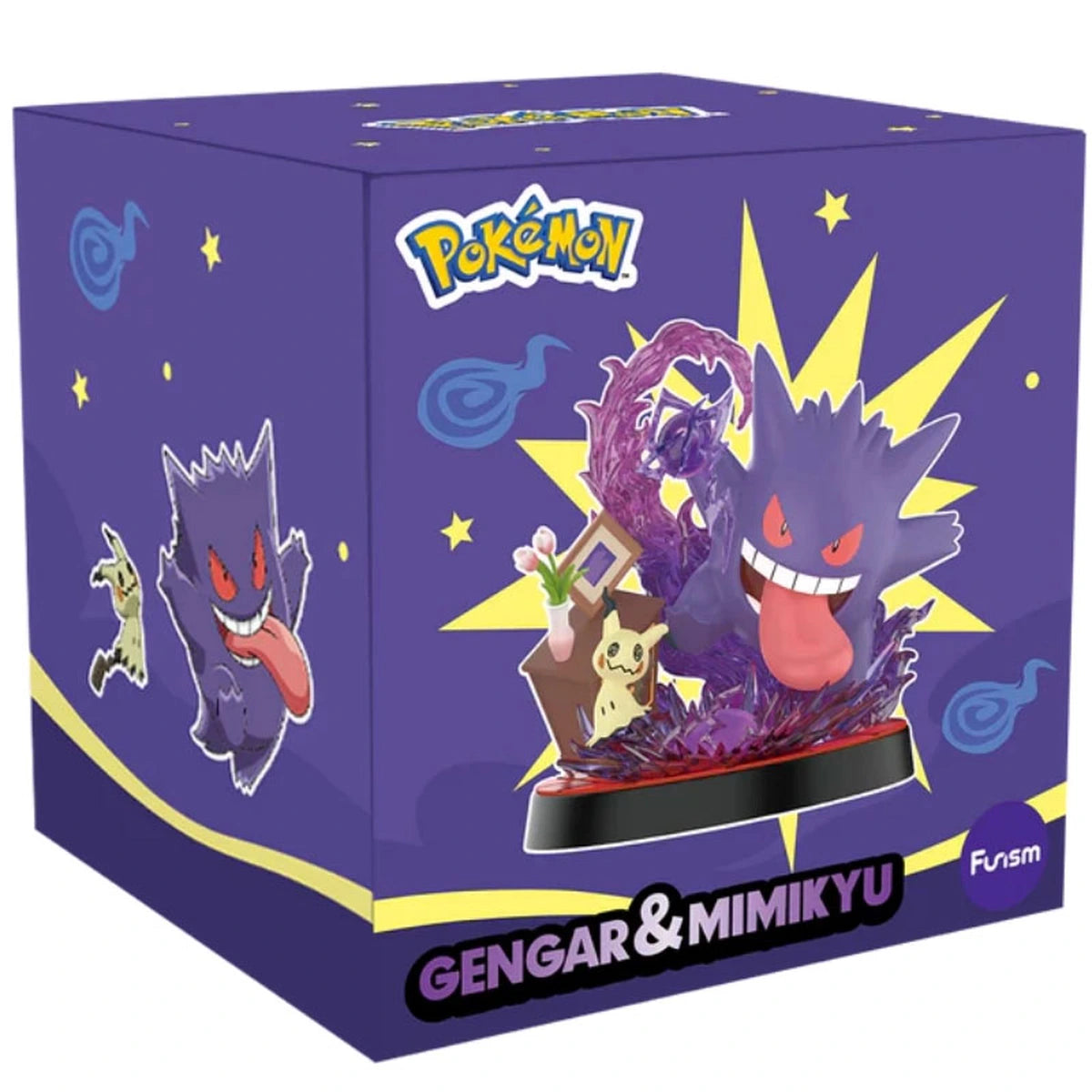 Pokemon Funism Prime Figure Diorama Ectoplama & Mimiki 20cm - Image 1
